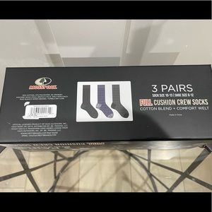 Mossy Oak - 3 Pairs Full Cushion Crew Socks